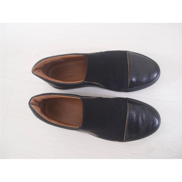 Dries Van Noten NIB Leather Wool Slip On Shoes 39 - Picture 1 of 6